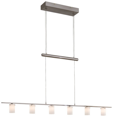 Counter Weights 6 Light Mini Island Chandelier by George Kovacs - P8027-084