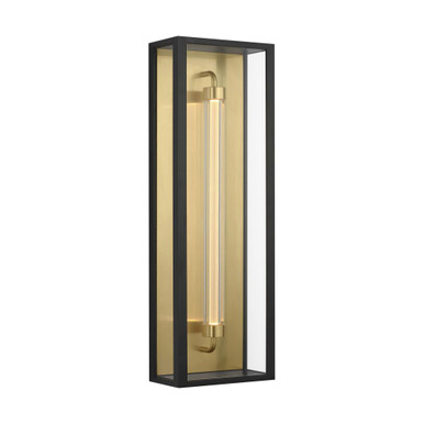 Enferme 11.1W 1 LED Outdoor Wall Mount 22 Inch Tallby Visual Comfort Modern - SLOWS86627OBCG