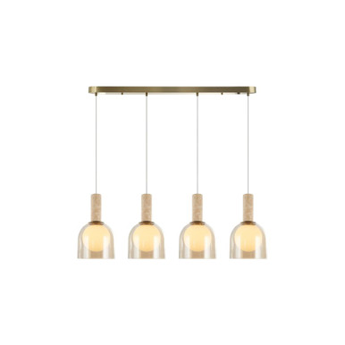 Juna 60W 4 LED Island 13.8 Inch Tall and 44.1 Inch Wide by Artcraft - SC13384