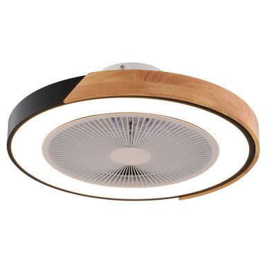 Everette 7 Blade Ceiling Fan with Light Kit 20 Inch Wide by Vaxcel - F0131