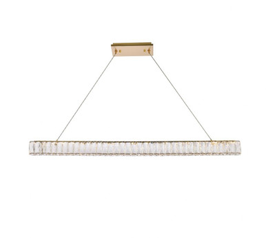 Monroe 33W 1 LED Light Mini Pendant by Elegant - 3502D47G