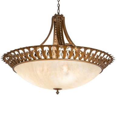 Hampton 6 Light Inverted Pendant 42 x 48 Inches by Meyda Tiffany - 227562