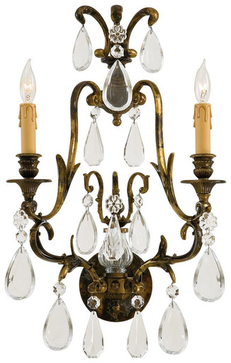 2 Light Wall Sconce 22 Inch Tall by Minka Metropolitan - N952115