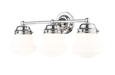 Vaughn 3 Light Vanity Light 9.5 Inch Tall by Z Lite - 735-3V-3