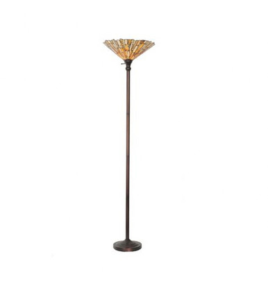 Delta 1 Light Jadestone Torchiere by Meyda Tiffany - 68439