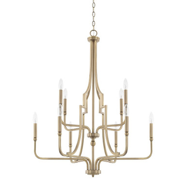 Dawson 10 Light Large Chandelier by Capital - 419391AD