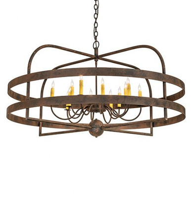 Aldari 12 Light Chandelier 31 x 48 Inches Wide by Meyda Tiffany - 266994