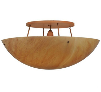 Artesia 8 Light Semi Flush Mount 22 x 48 Inch by Meyda Tiffany - 119154