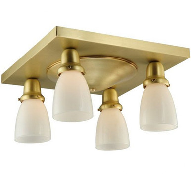 Alcove 4 Light Flush Mount 7.75 x 21 In by Meyda Tiffany - 123313