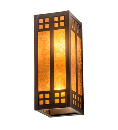 Prairie Loft 2 Light Wall Sconce 12 x 4.5 Inch by Meyda Tiffany - 199764