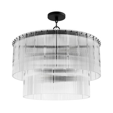 Ontario Six Light Large Pendant by Hunter Fans - 13143