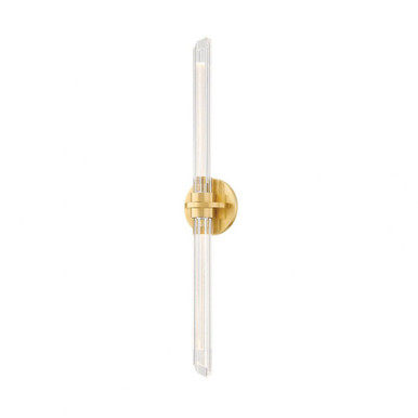 Knighton 6W 2 LED Vanity Light by Hudson Valley - 2602-AGB