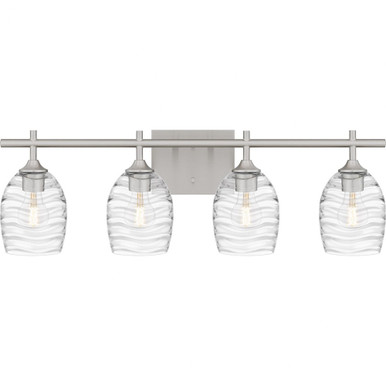 Lucy Four Light Vanity Light by Quoizel - LCY8629BN