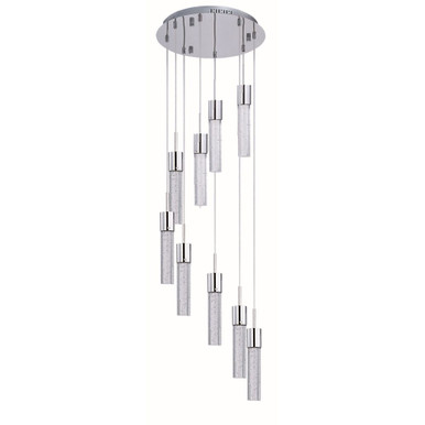 Fizz IV 67.5W 9 LED Light Large Pendant by ET2 - E22779-91PC