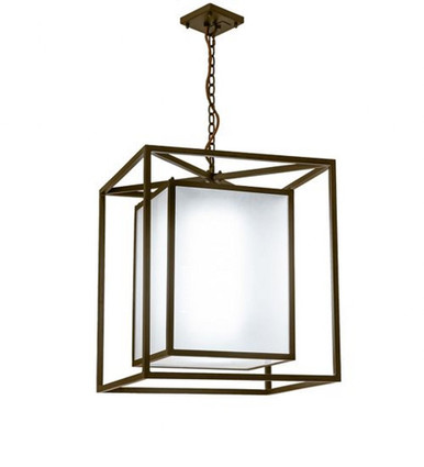 Kitzi Box 18.5W LED Pendant 34 x 34 Inches by Meyda Tiffany - 244719