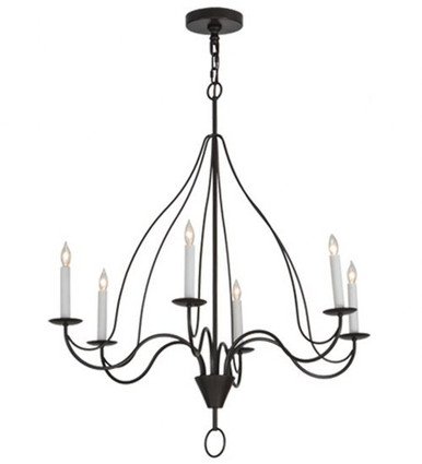 Polonaise 6 Light Chandelier 46 x 36 Inches Wide by Meyda Tiffany - 154071