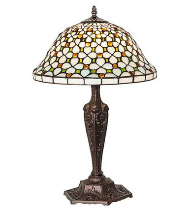 Diamond & Jewel 22 Inch 1 Light Table Lamp by Meyda Tiffany - 37782
