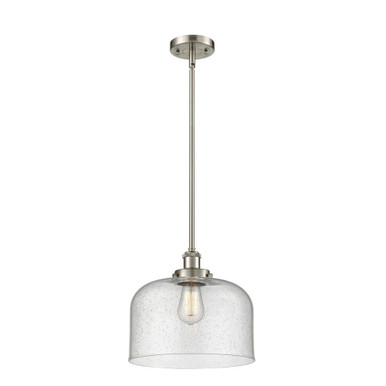 Bell 100W 1 LED Mini Pendant 10 Inch Tall and 12 Inch Wide by Innovations - 916-1S-G7-L-LED