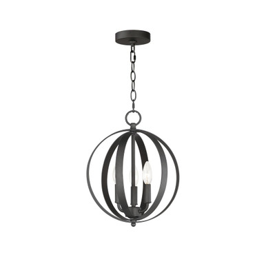 Provident 3 Light Mini Spere Chandelier by Maxim - 10030BK