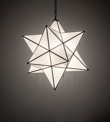 Moravian Star 1 Light Pendant 31 x 24 Inches by Meyda Tiffany - 275279