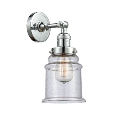Canton 100W 1 LED Adjustable Wall Sconce 11 X 6.5 Inch Wide by Innovations - 203-G18-LED
