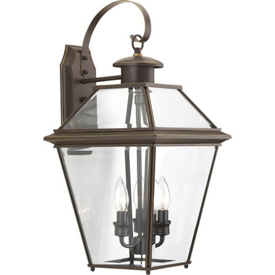 Burlington 3 Light Outdoor Wall Lantern by Progress - P6617-20