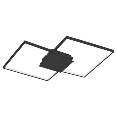 Milanius 1 Light 19.69 Inch Wide Flush Mount by Eglo - 204051a