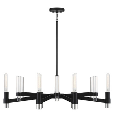 Windamere 6 Light Linear Chandelier 11 Inch and 15 Inch Wide by Savoy House - L1-2961-6-189