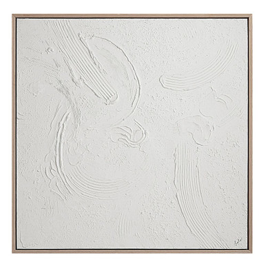 Luz Canvas Art with Frame 50 Inch Tall and 50 Inch Wide by Renwil Inc - OL2163