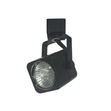 1 Light MR16 Mini Cube Track Head 7 In Tall and 2.25 In Wide by Nora  - NT-682
