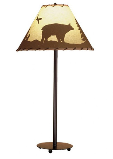 Bear In The Woods 1 Light Table Lamp by Meyda Tiffany - 48465