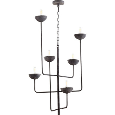 Enoki 6 Light Medium Chandelier by Cyan Design - 10976