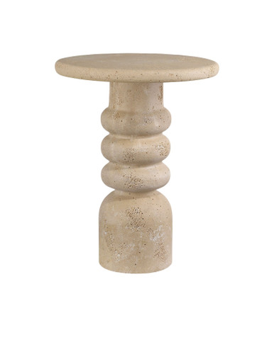Rocco Accent Table 19.5 Inch Tall and 15.5 Inch Wide by Currey Company - 3000-0322