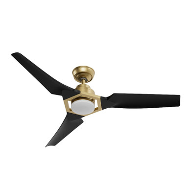Eula 3 Blade Ceiling Fan With Light Kit 52 Inch Wide by Casablanca Fans - 53587