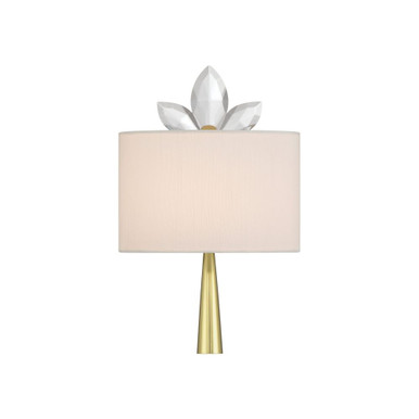 Trillium 1 Light Wall Sconce 13.25 Inch and 8 Inch Wide by Currey Company - 5900-0061