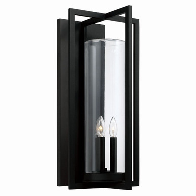 Kent 3 Light Outdoor Wall Lantern by Capital - 948231BK