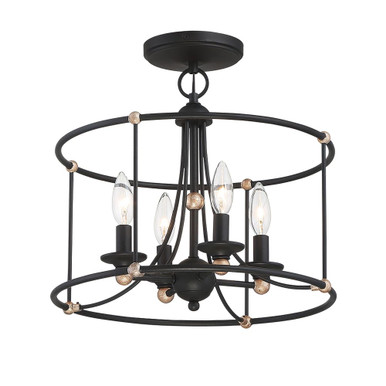 Westchester County 4 Light 15.75 Inch Wide Flush Mount by Minka Lavery - 1049