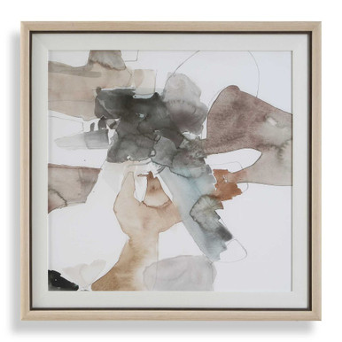 Cohesion Abstract Framed Art 38.63 Inch Tall and 37 Inch Wide by Uttermost - 32476