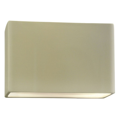 Ambiance Closed Top and Bottom Wall Sconce 10 Inch Wide by Justice Design - CER-5645
