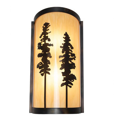 Tall Pines 18W 2 LED Wall Sconce 18 x 9 Inches by Meyda Tiffany - 259057