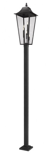 Gannon 5 Light Outdoor Post Mount 132.75 x 16 Inches by Z-Lite - 5008PHXXLS-536P-BK