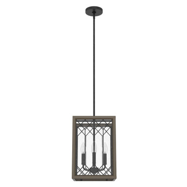 Chevron 4 Light Medium Pendant 16 Inch Tall by Hunter Fans - CH4_193_11P