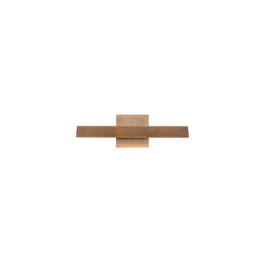 Galleria 11W LED Wall Sconce 4.75 Inch Tall and 15 Inch Wide by Kuzco - WS10415-VB