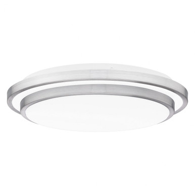 Irving 25W LED 16 Inch Wide Flush Mount by Quoizel - IVG1616