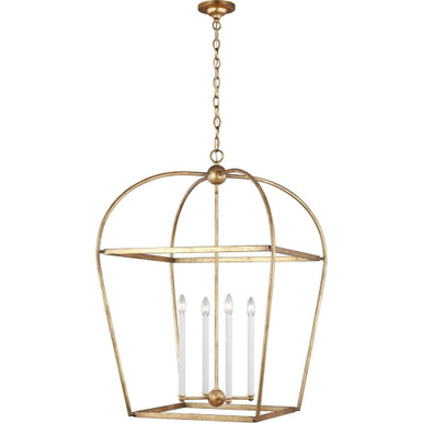 Stonington 4 Light Medium Chandelier by Visual Comfort Studio - CC1104