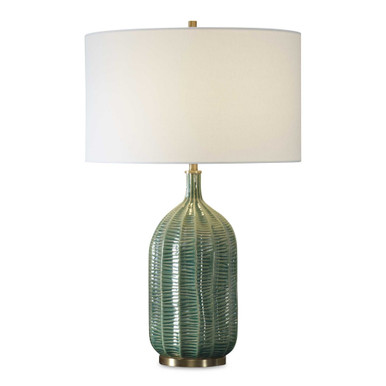 Bixby 1 Light Table Lamp 24.5 Inches Tall and 16 Inches Wide by Uttermost - 30378-1