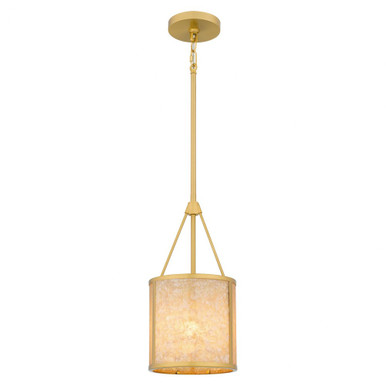 Stoneland 1 Light Small Pendant by Quoizel - STO1508BRG