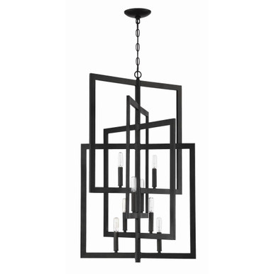 Portrait 8 Light Foyer 33 Inch Tall and 21 Inch Wide by Craftmade - 44938-ESP