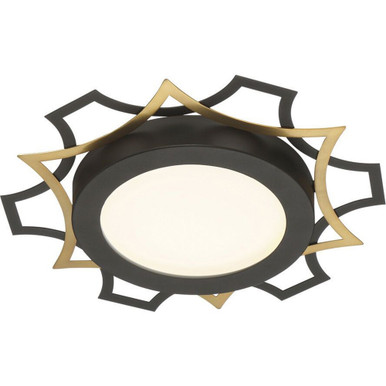 Edge Lit 14W 1 LED 12 Inch Wide Flush Mount by Designers Fountain - LED1279