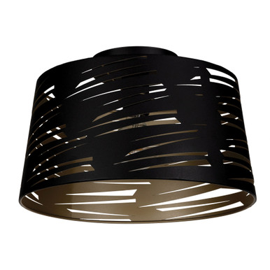 AkersMill1LightFlushMount9.88InchTalland15.04InchWidebyEglo - 206306A